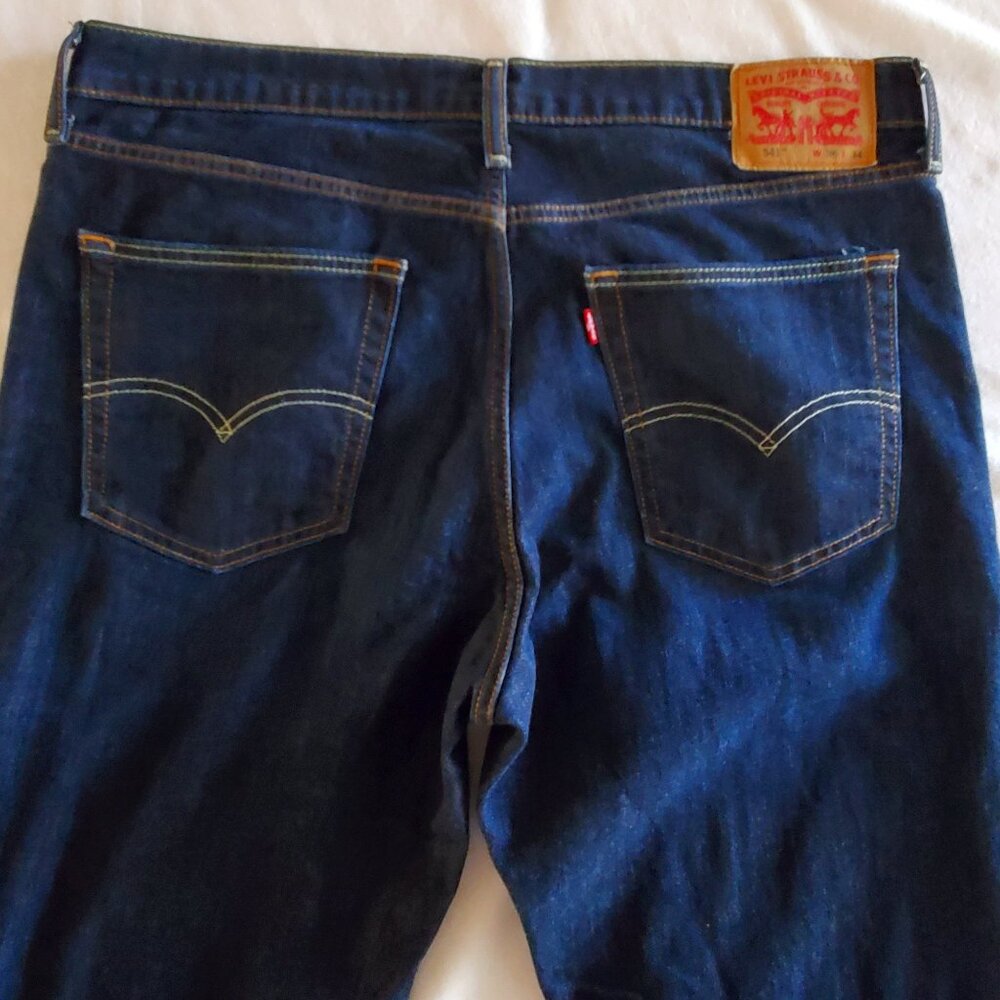 Men's Levi's 541 Denim Blue Jeans 36x34